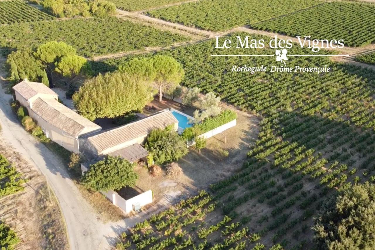 Готель Maison D'Hotes Le Mas Des Vignes Rochegude  Екстер'єр фото