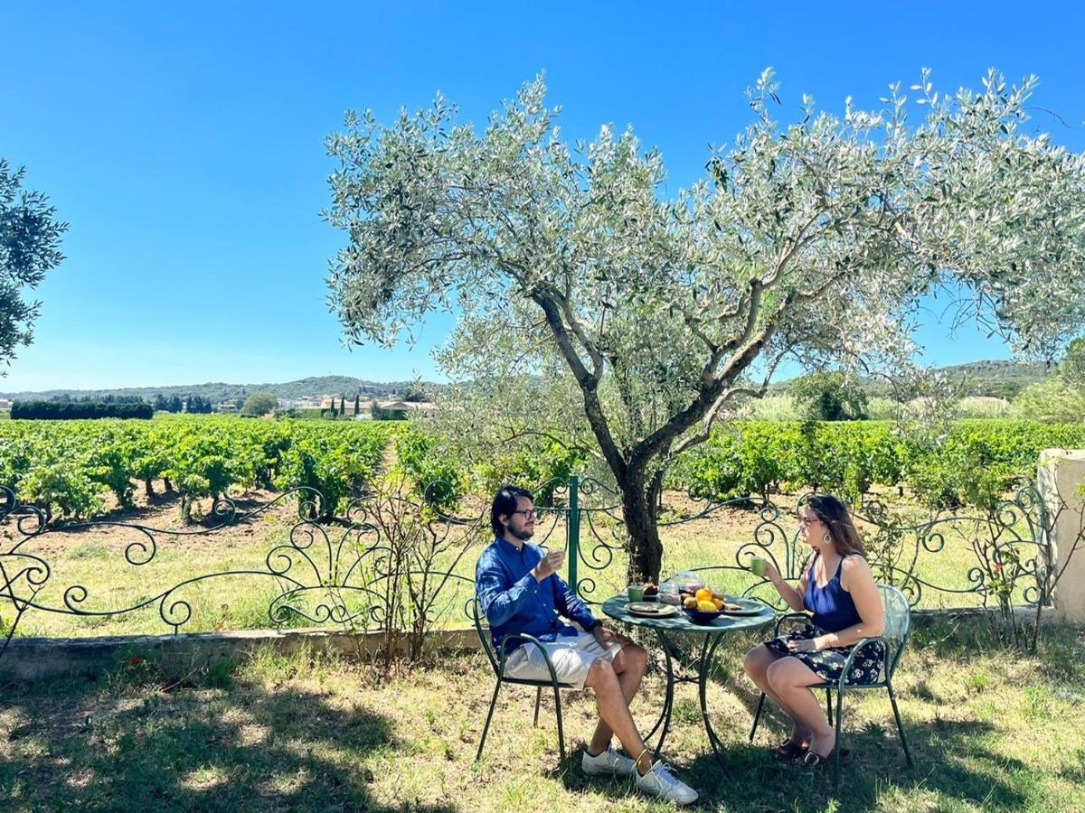 Готель Maison D'Hotes Le Mas Des Vignes Rochegude  Екстер'єр фото